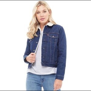 Levi’s Sherpa lined denim jacket